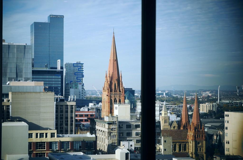 Ferienwohnung Anchor On Collins Melbourne City Exterior foto