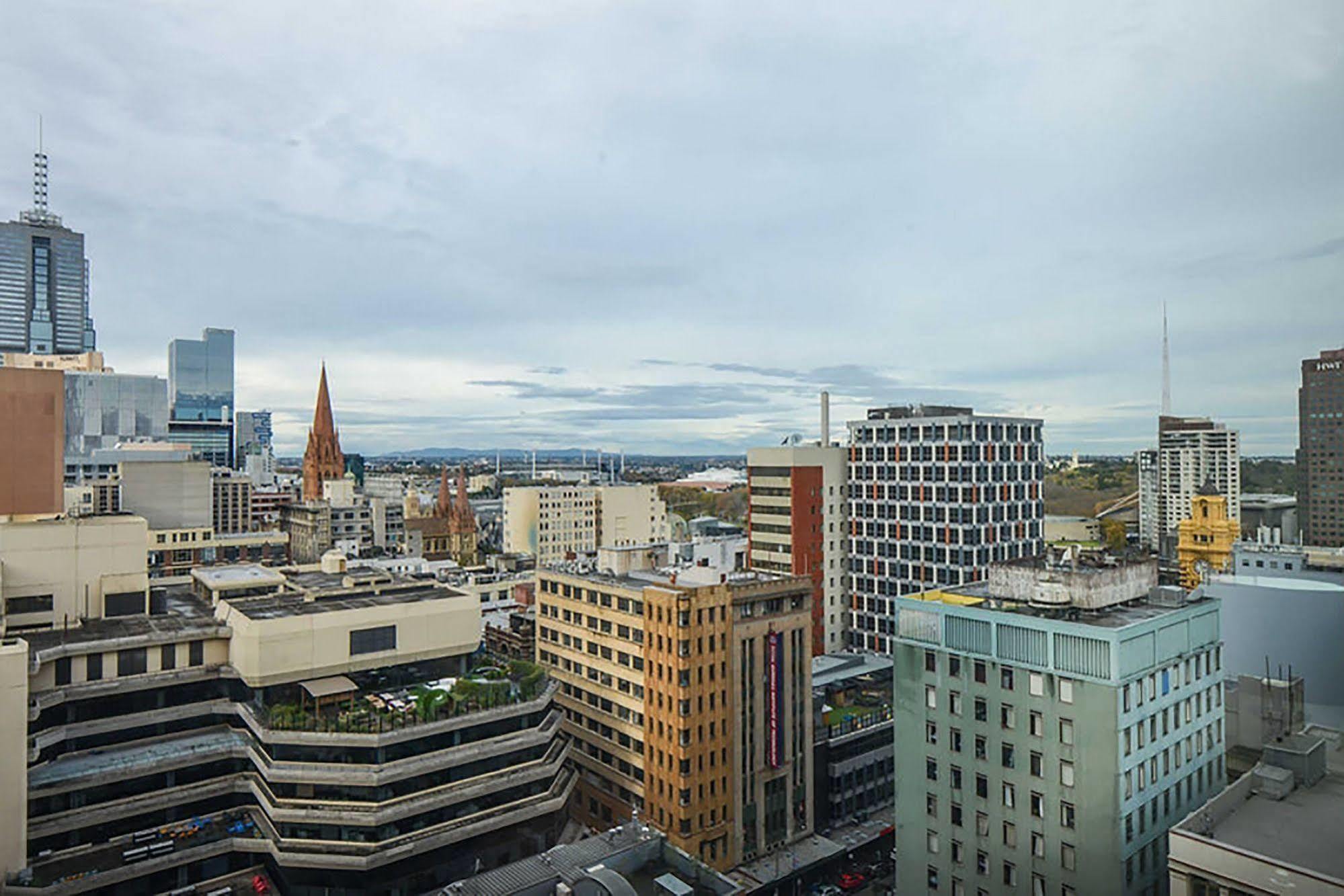 Ferienwohnung Anchor On Collins Melbourne City Exterior foto